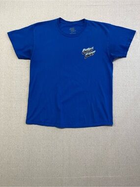 Vintage Catch Surf Crew Party Animal Graphic Tee Blue Size Large Surf Shirt